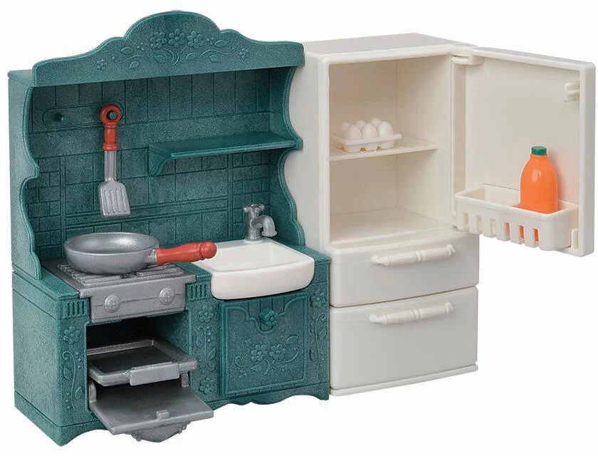 LA GRANDE MAISON ET SON ABRI VOITURE - SYLVANIAN MAISONS