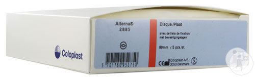 Alterna Plaques + Œillets Fixation 50mm 5 Pièces (2885)