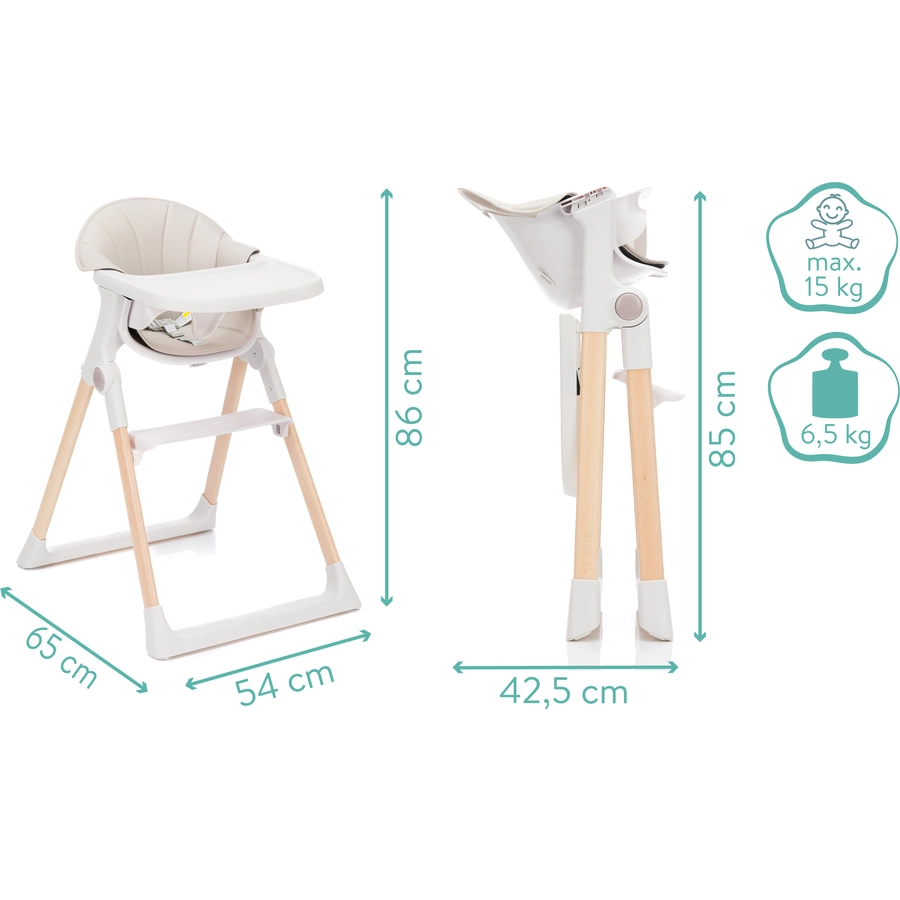 fillikid Hochstuhl Noah Creme