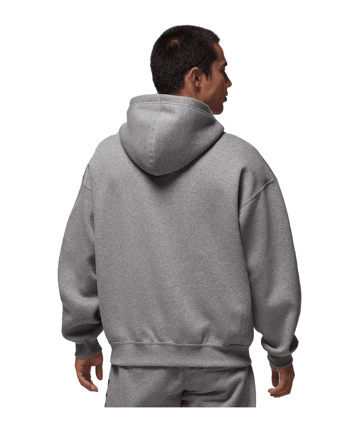 Jordan Brooklyn Fleece Oversized Kapuzenjacke Grau F091