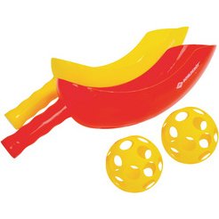 Jeu de lancer & de réception 'Scoop Ball', jaune