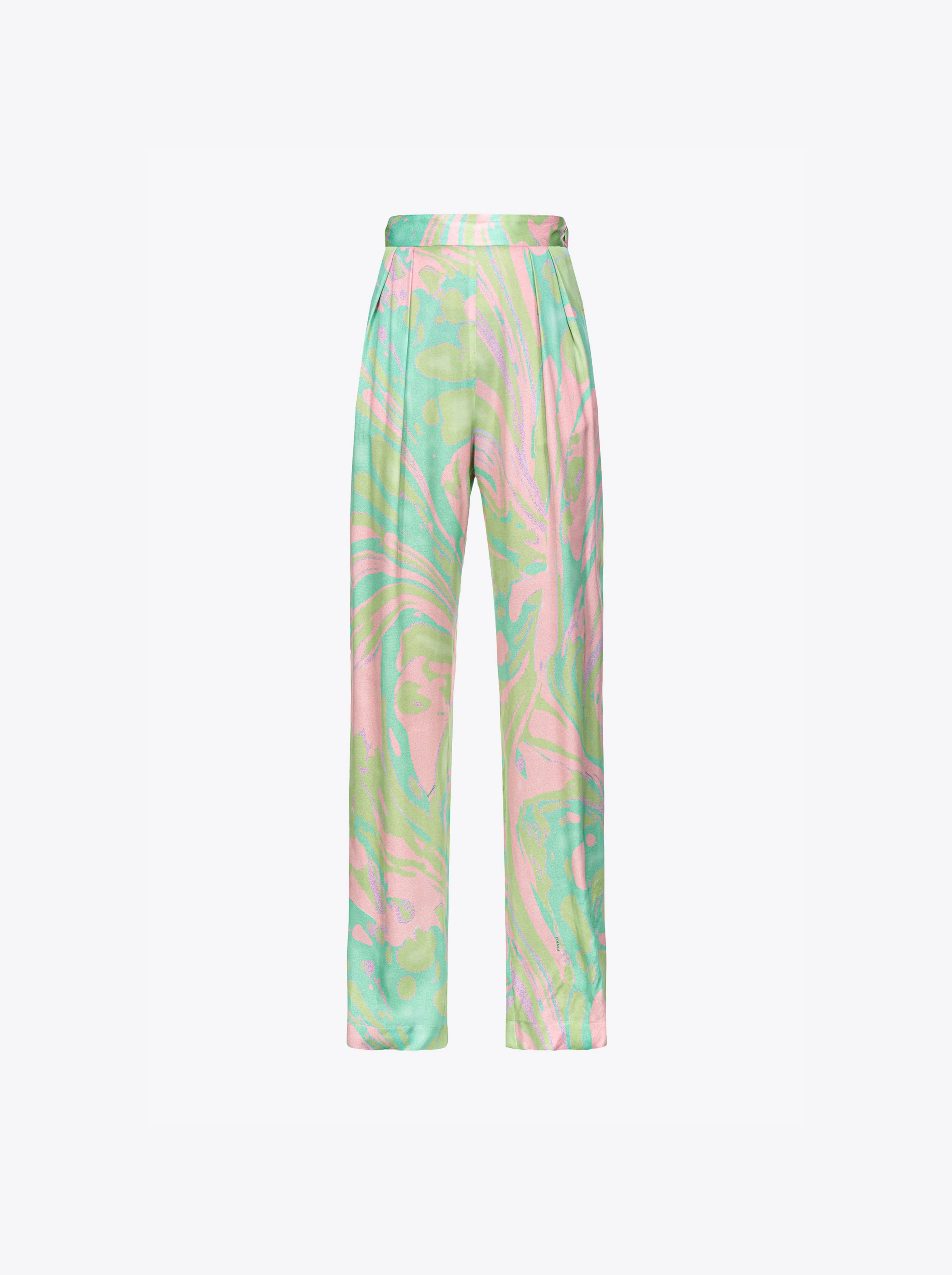 Pantalon à imprimé splash | Multicolore
