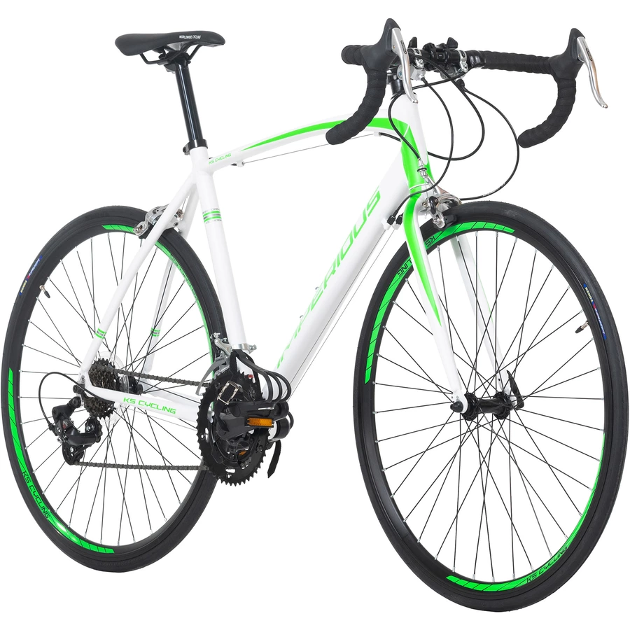 KS Cycling Rennrad 28 Zoll Imperious weiß-grün weiß-grün