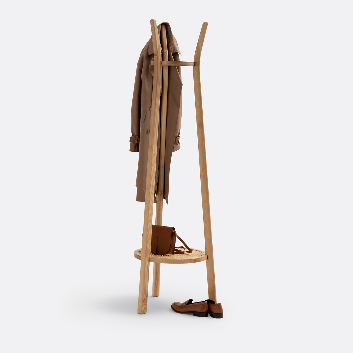 LA REDOUTE INTERIORS<br>Cabideiro em madeira de freixo, Buisseau