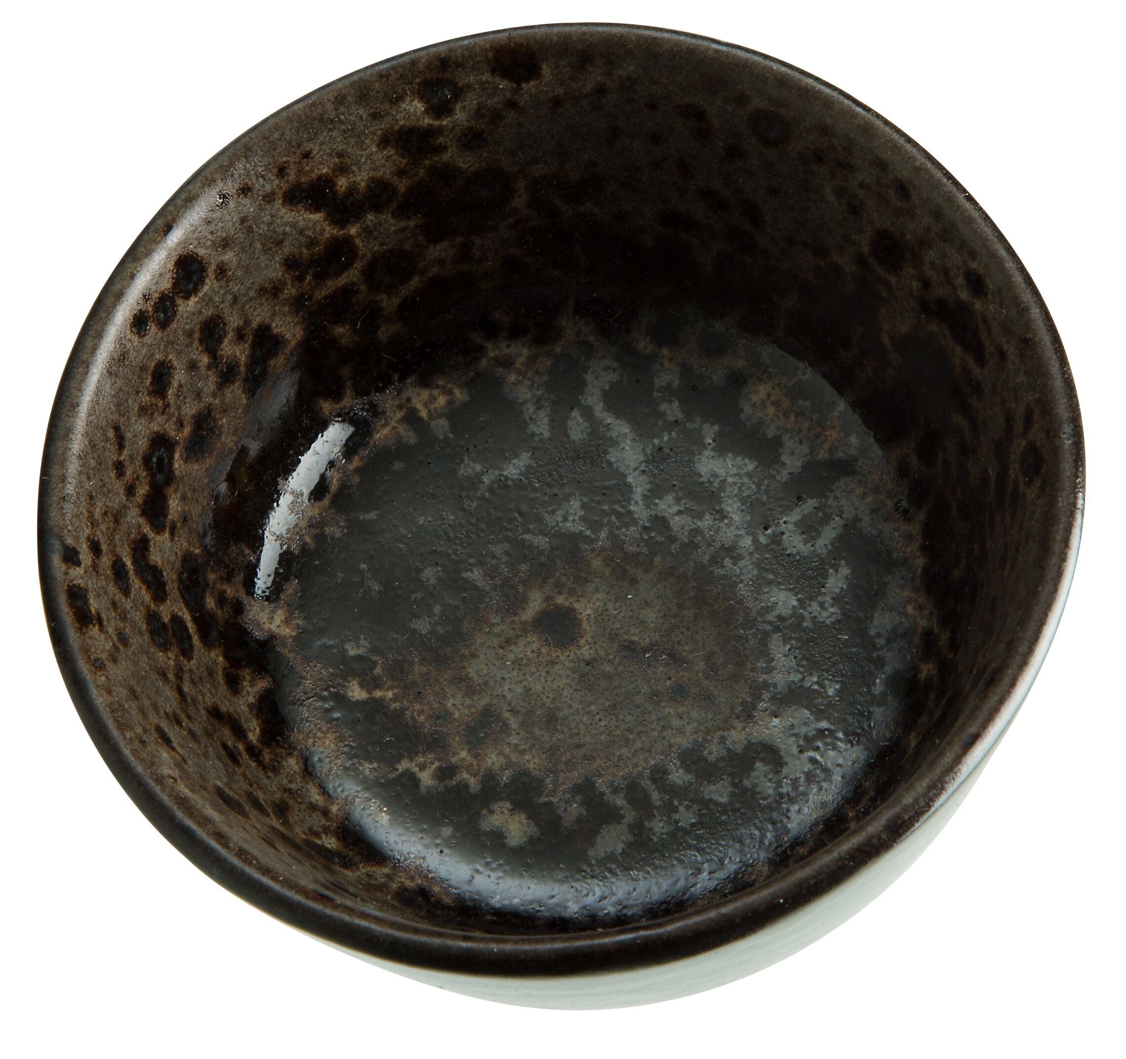 OEIRAS SCHUESSEL 4ER-SET SCHWARZ D8CM - Schwarz / H: 3.5 cm