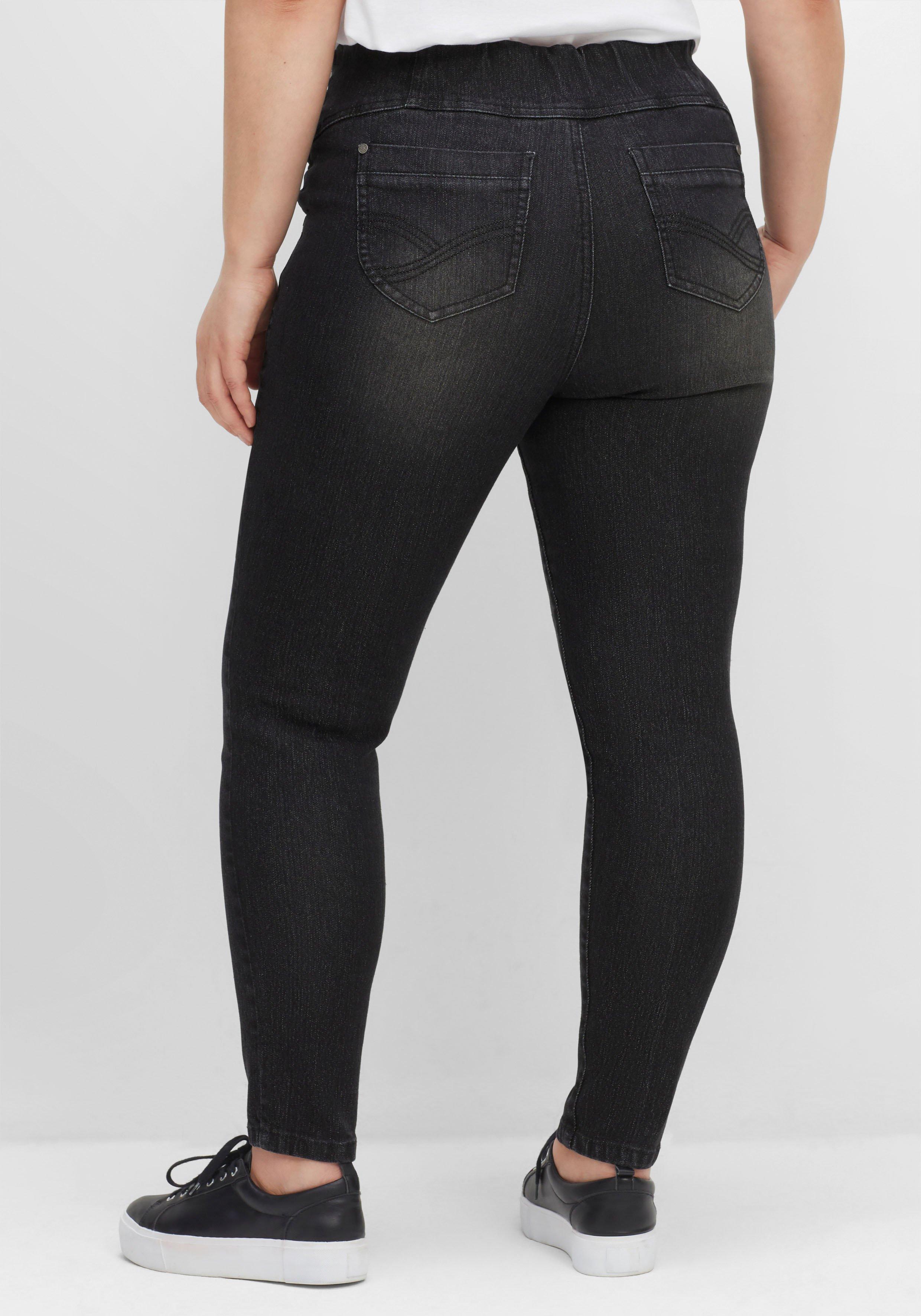 Jeggings mit breitem Gummibund