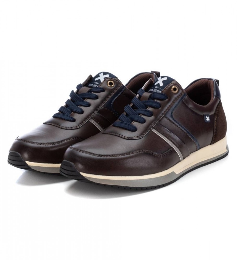 Tênis Xti 142168 marrom