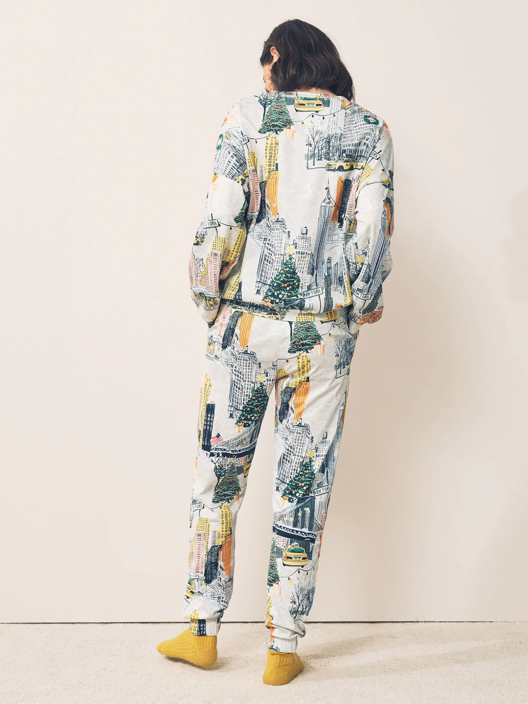 Oatmeal NYC - Pyjama met lange mouwen