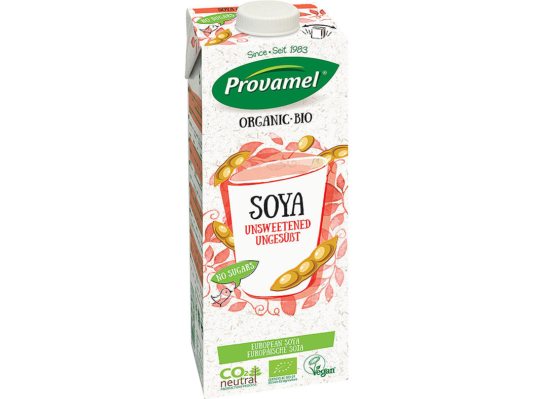 BEBIDA PROVAMEL DE SOJA NATURA SEM AÇÚCAR BIO 1L