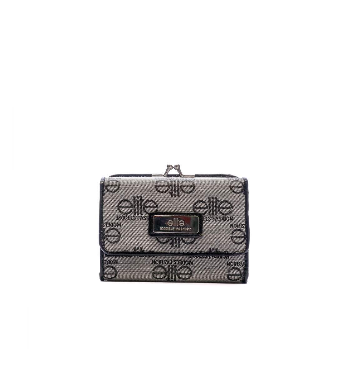 Portefeuille Gris Femme Elite E9392