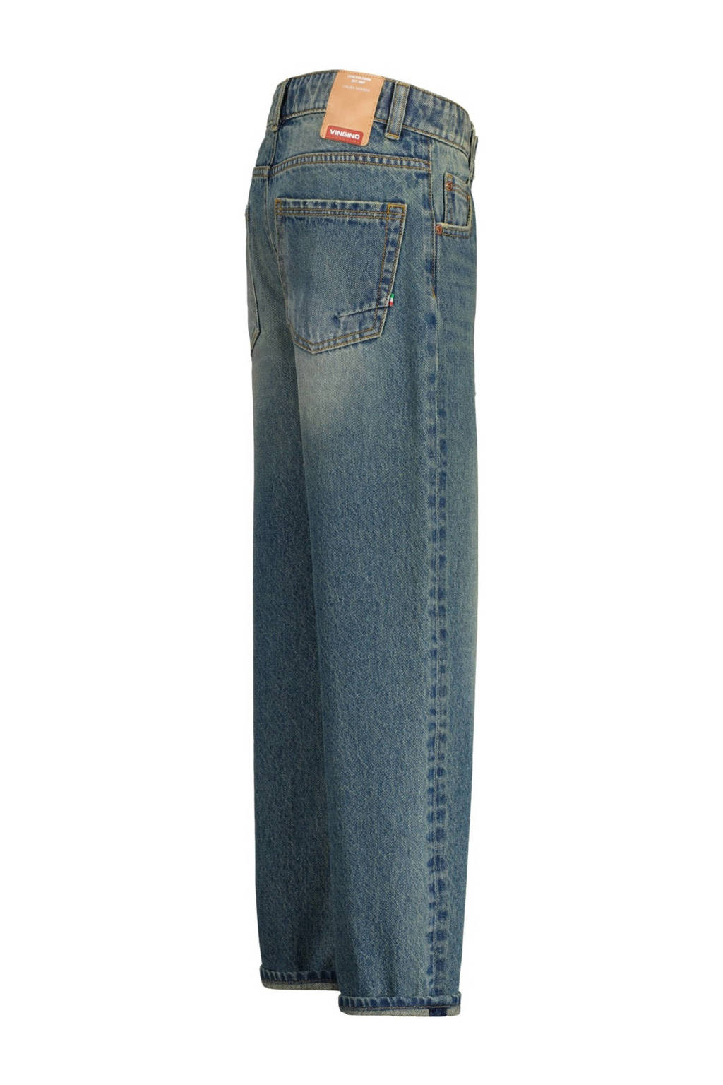Vingino loose fit jeans Castiano tinted mid blue