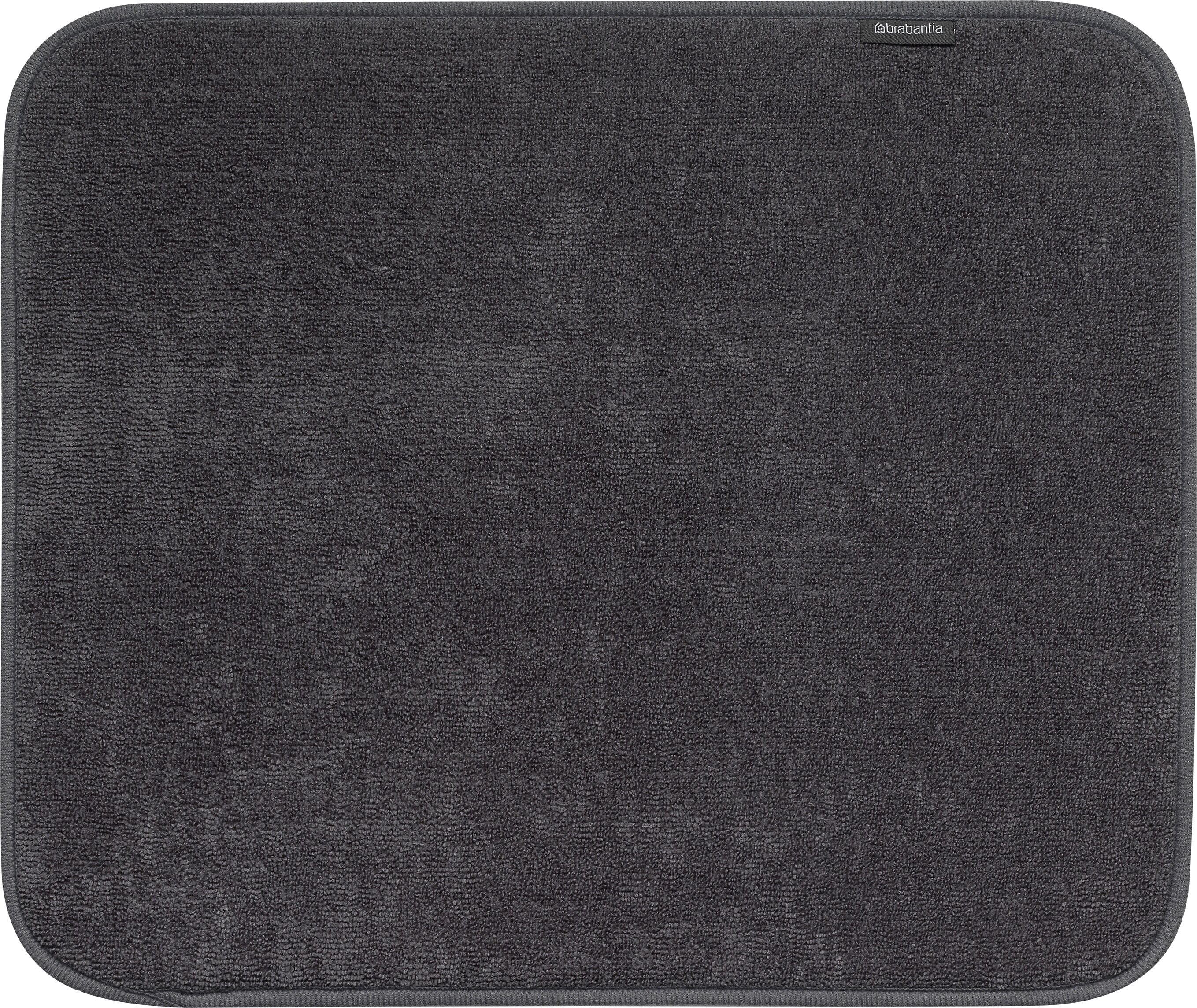 brabantia SINKSIDE Abtropfmatte - Dunkelgrau / B: 47.0 cm x T: 40.0 cm x H: 1.0 cm
