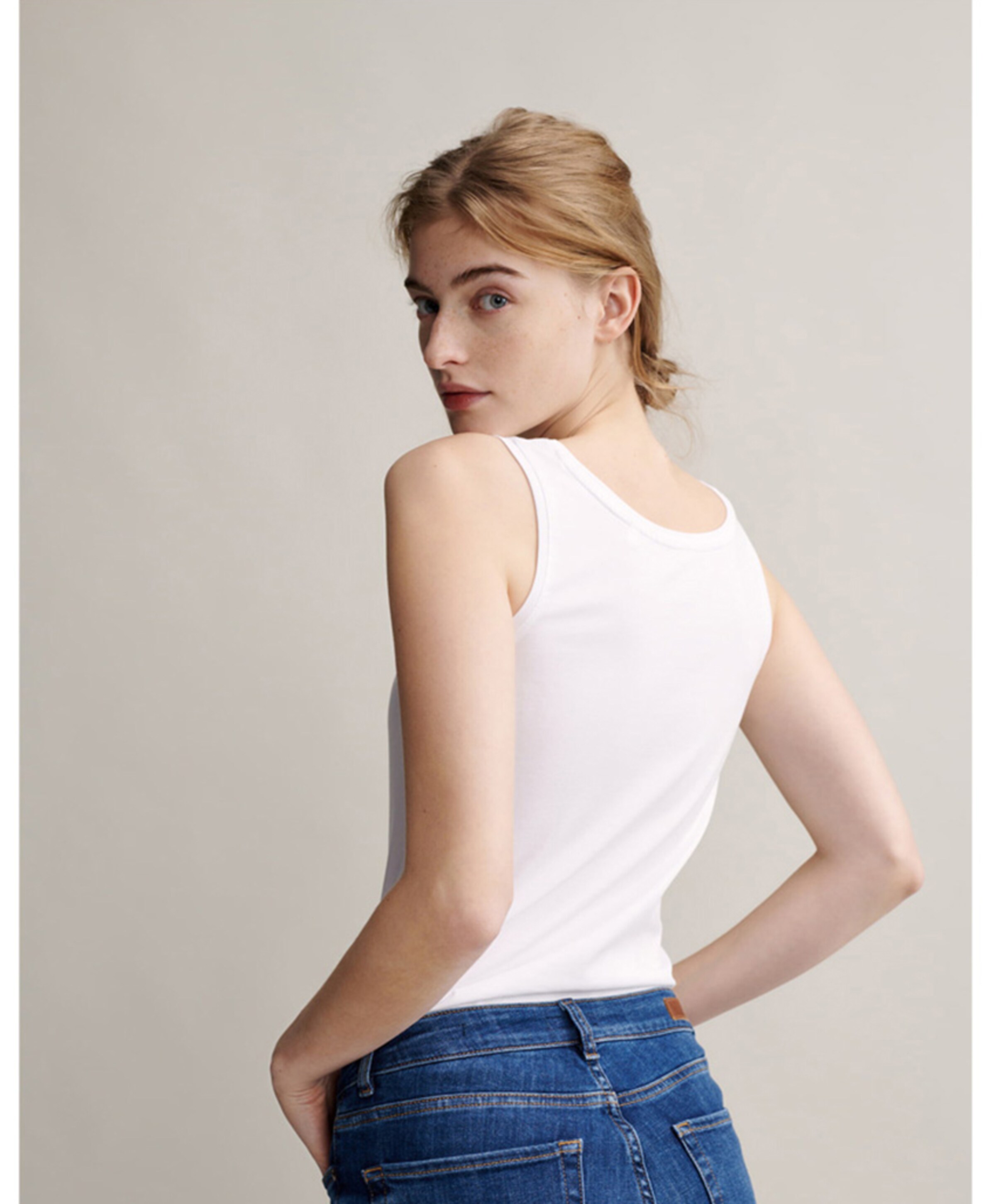 OPUS Dames top wit