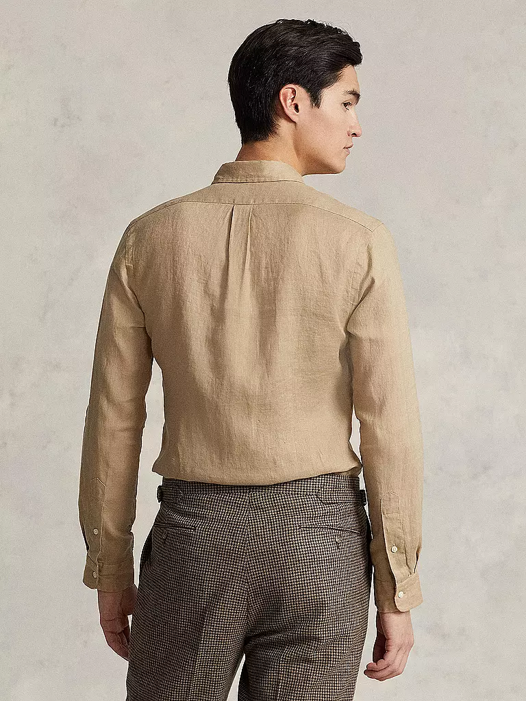 POLO RALPH LAUREN Leinenhemd beige