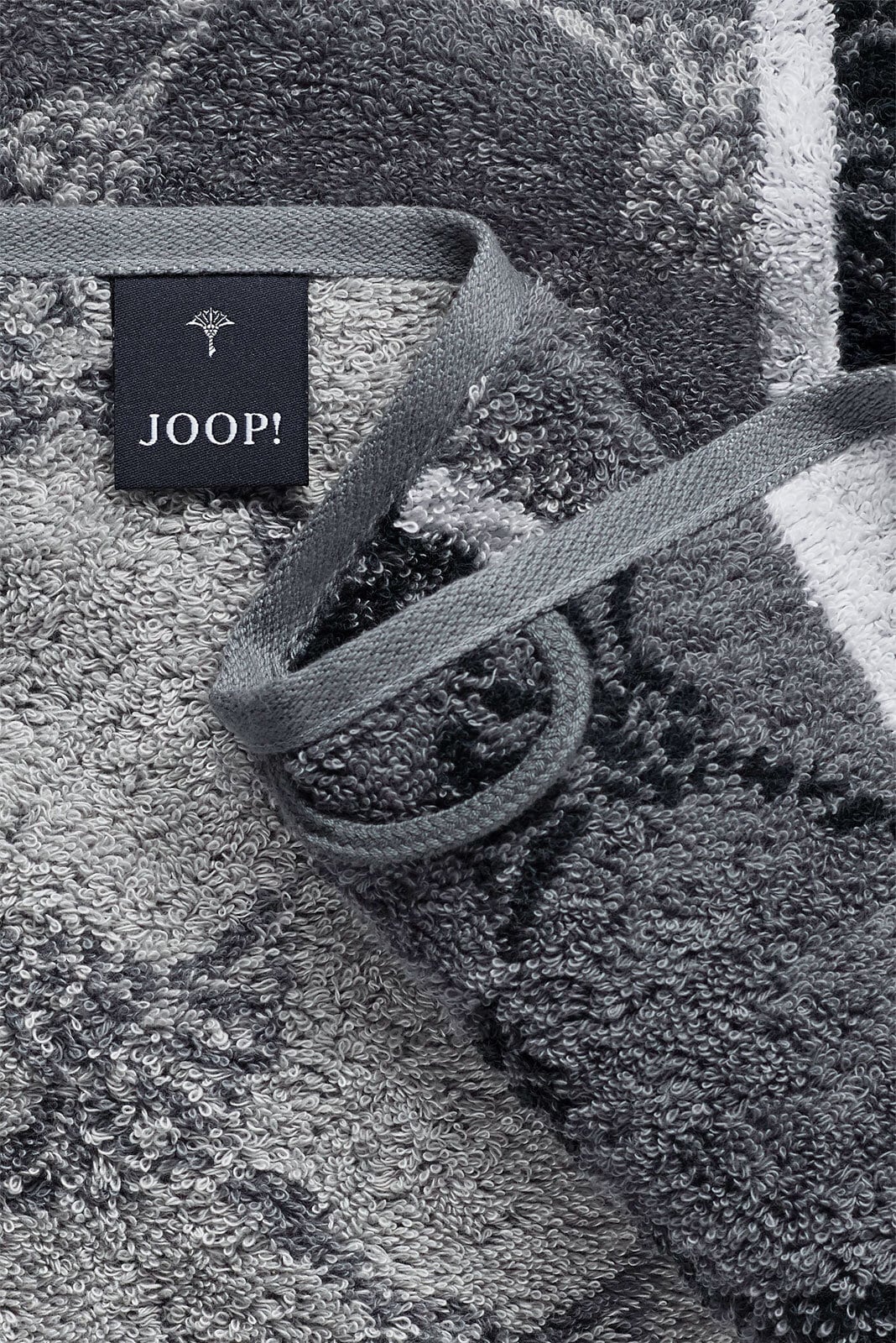 JOOP! Duschtuch CORNFLOWER STRIPES80 x 150 cm schwarz