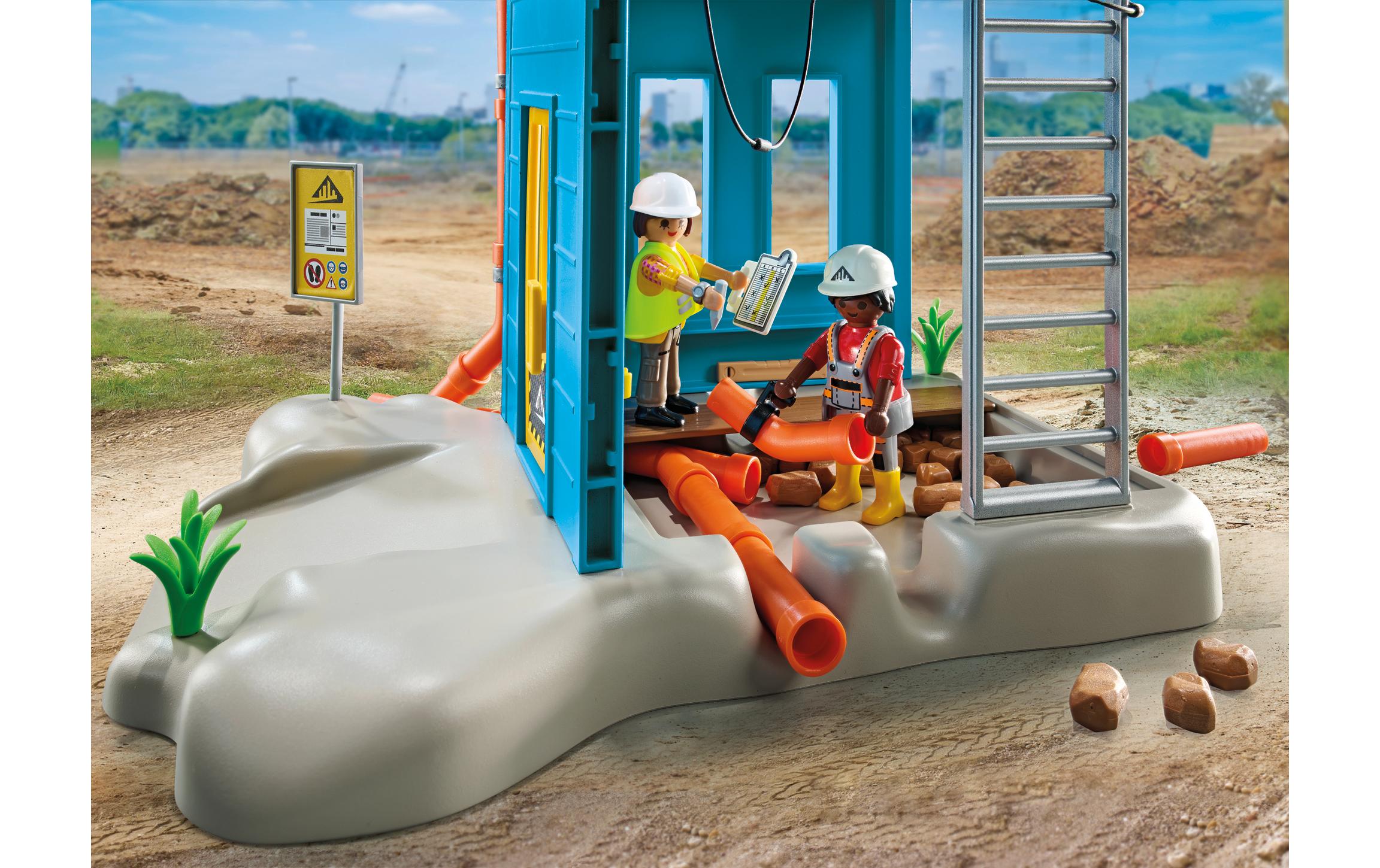 Baustelle 71650Kreatives Spielset mit 138 Teilen