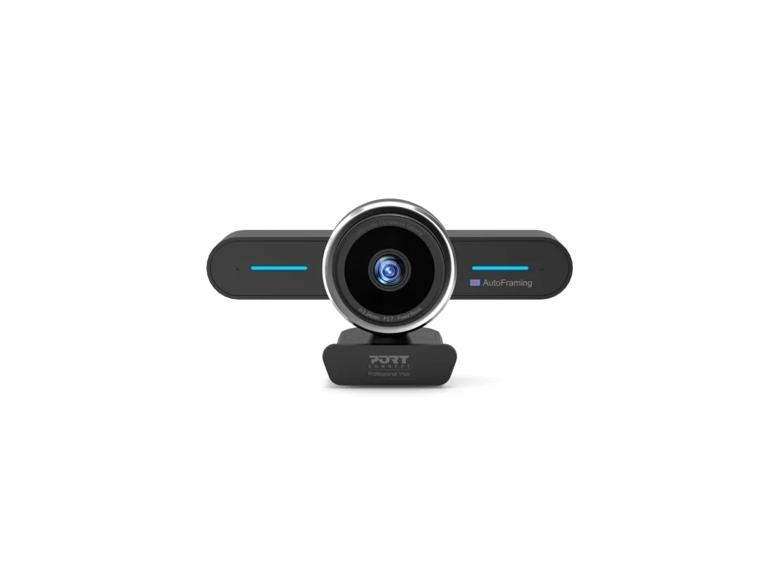 PORT Connect - Konferencekamera - farve - 8,3 MP - 3840 x 2160 - 4K - USB-C - MJPEG, YUV - DC 5 V