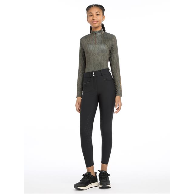 Paardrijbroek LeMieux Young Rider Izzy Full Grip Kids Zwart