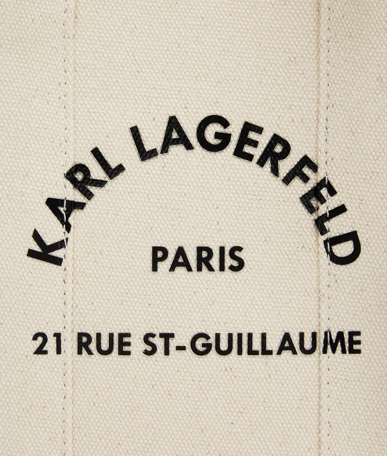 PETIT CABAS CARRÉ RUE ST-GUILLAUME - Naturel