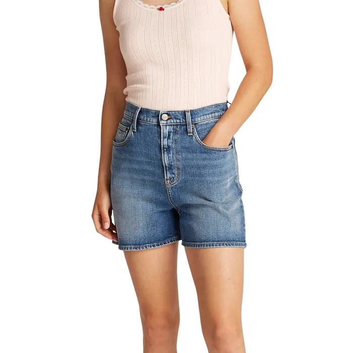 Tommy Hilfiger Mom Denim Short Dames