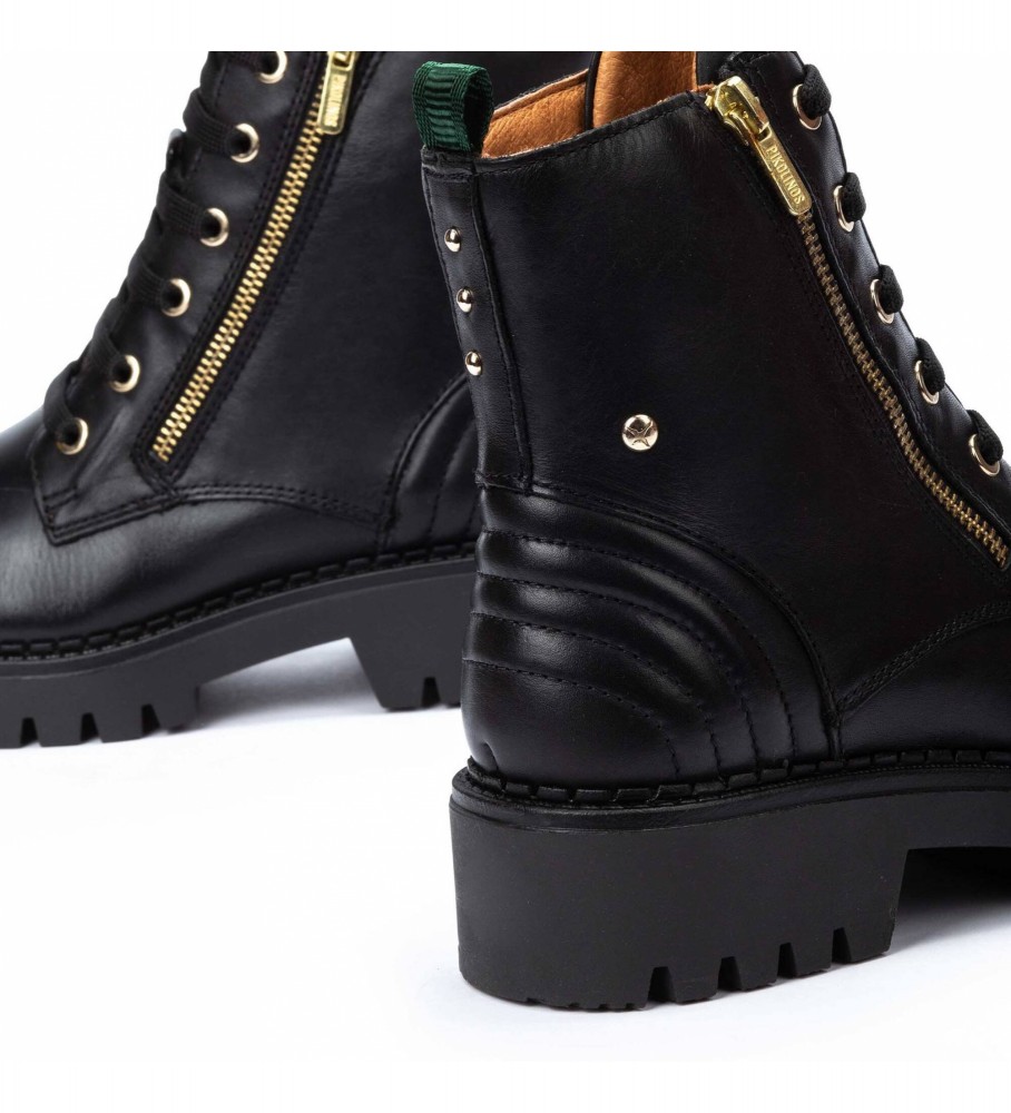 Botas Pikolinos Aviles de couro preto