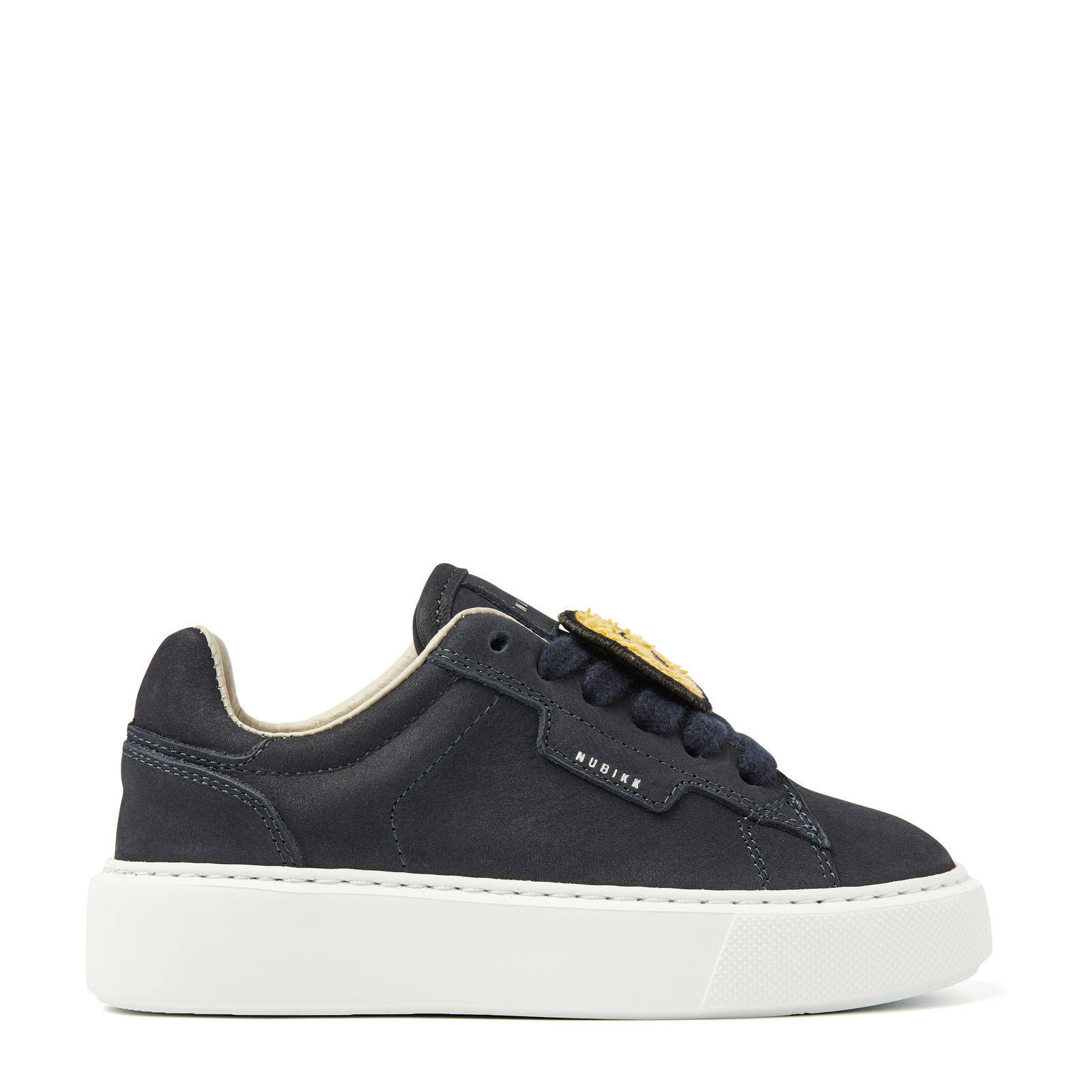 Nubikk Vince Tora K  nubuck sneakers donkerblauw