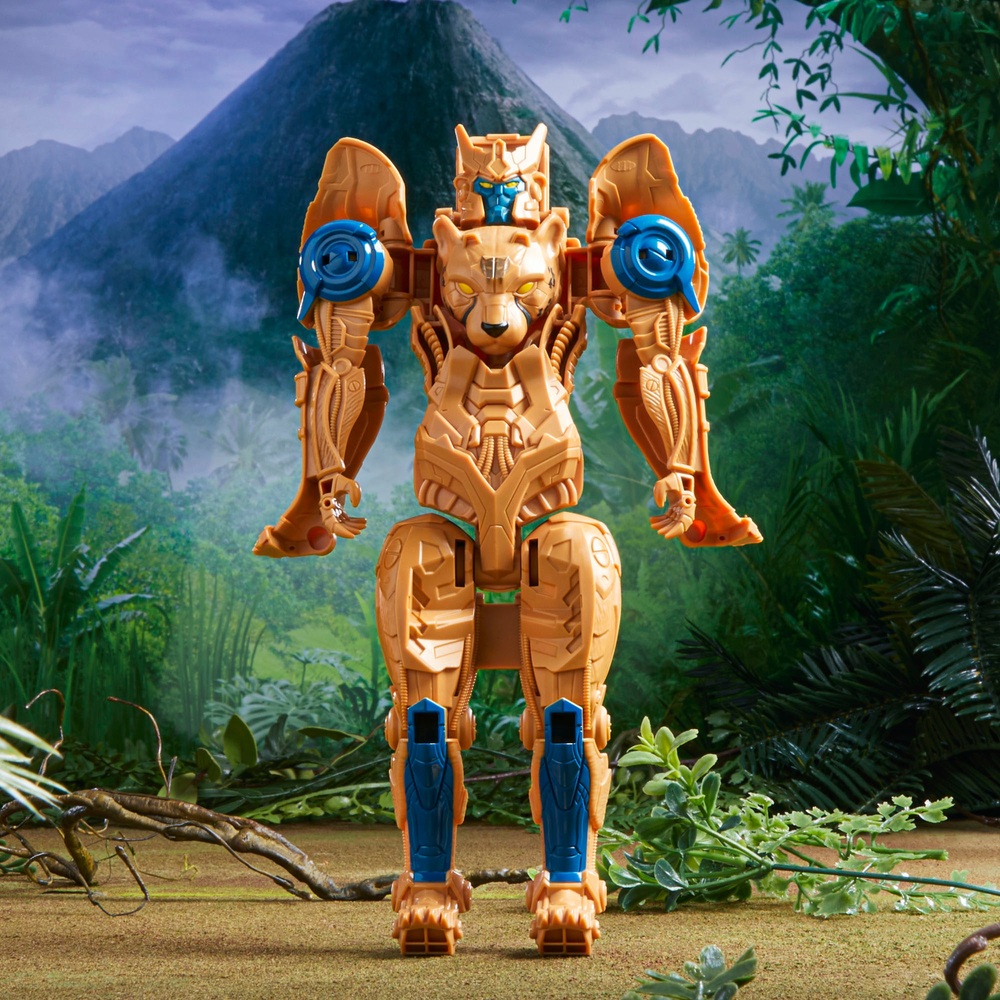 Transformers: Aufstieg der Bestien Titan Changer Cheetor Actionfigur
