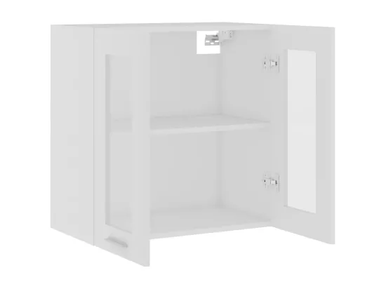 Armoire en verre suspendue 