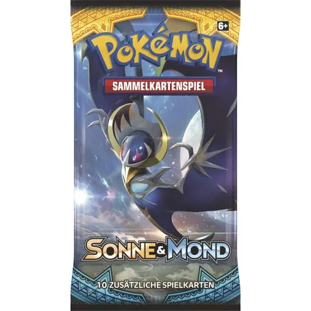 Pokemon Sonne & Mond 01 Booster Fix 36, sortiert