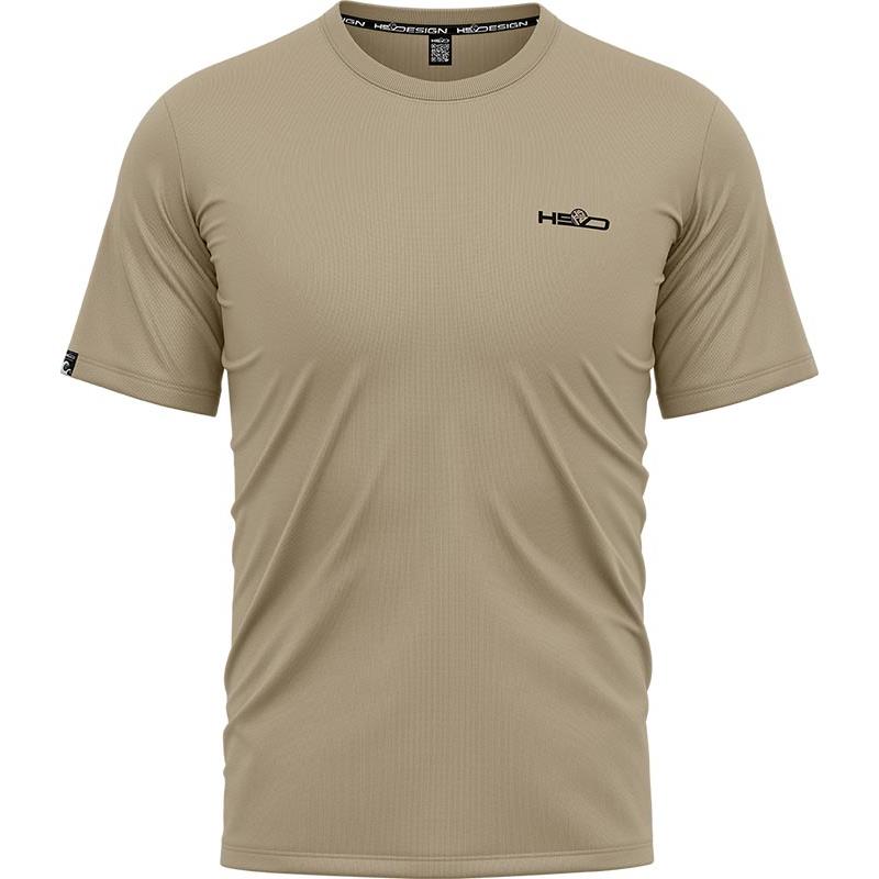 Tee Shirt Manches Courtes Homme Hot Spot Design Carpfishing Punk - Sable