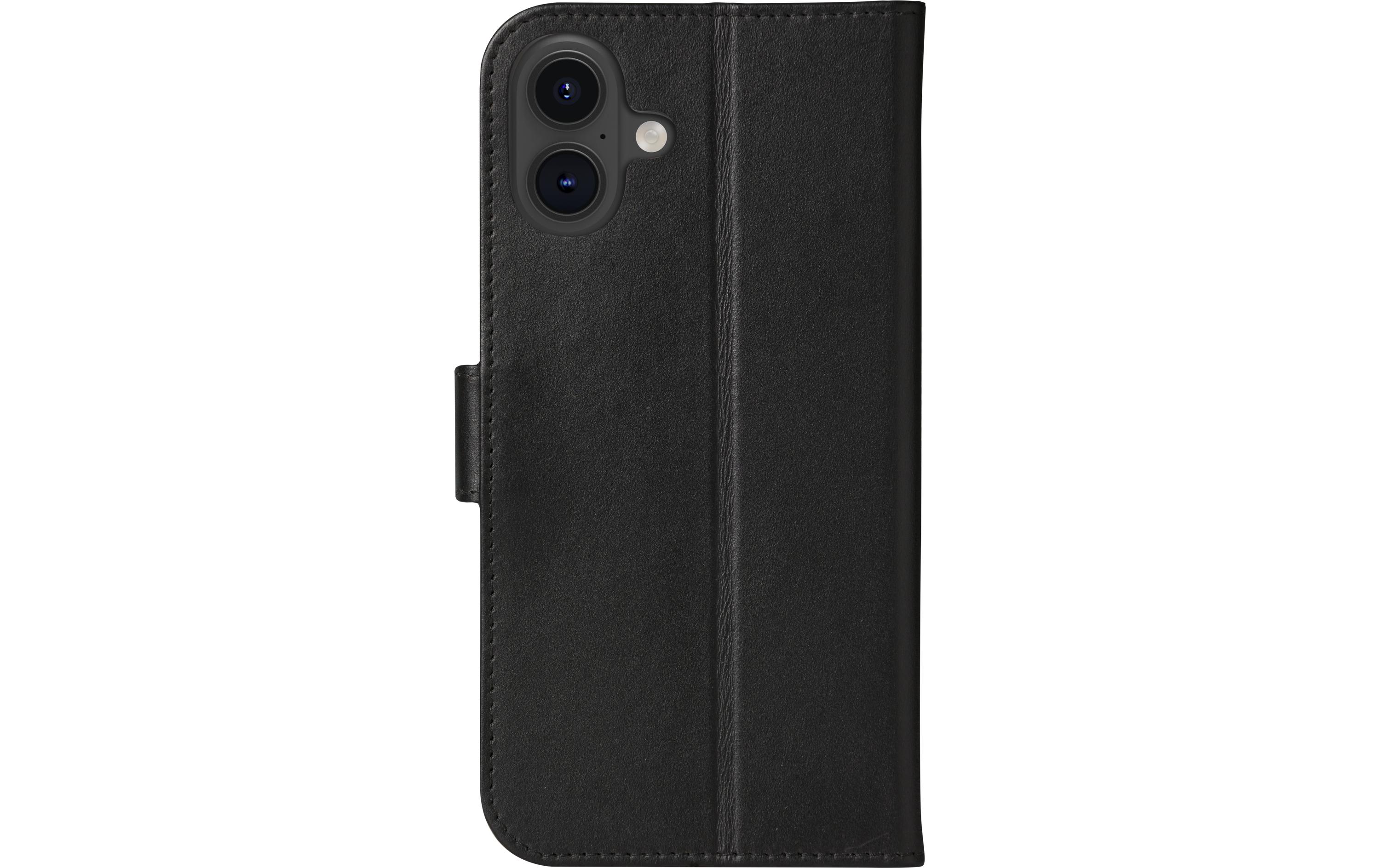 Book Cover Copenhagen iPhone 16 Plus SchwarzSchutzhülle für das Apple iPhone 16 Plus