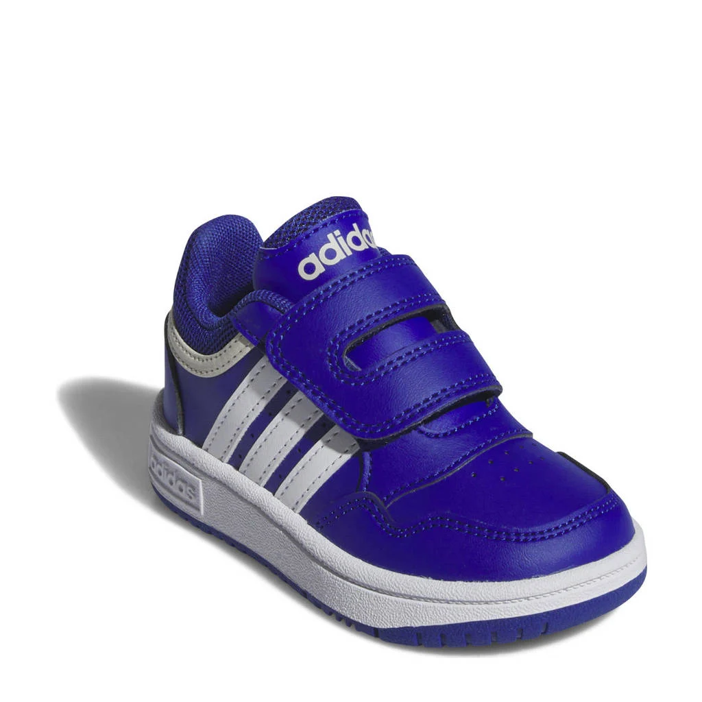 adidas Hoops 3.0 sneakers kobaltblauw/wit