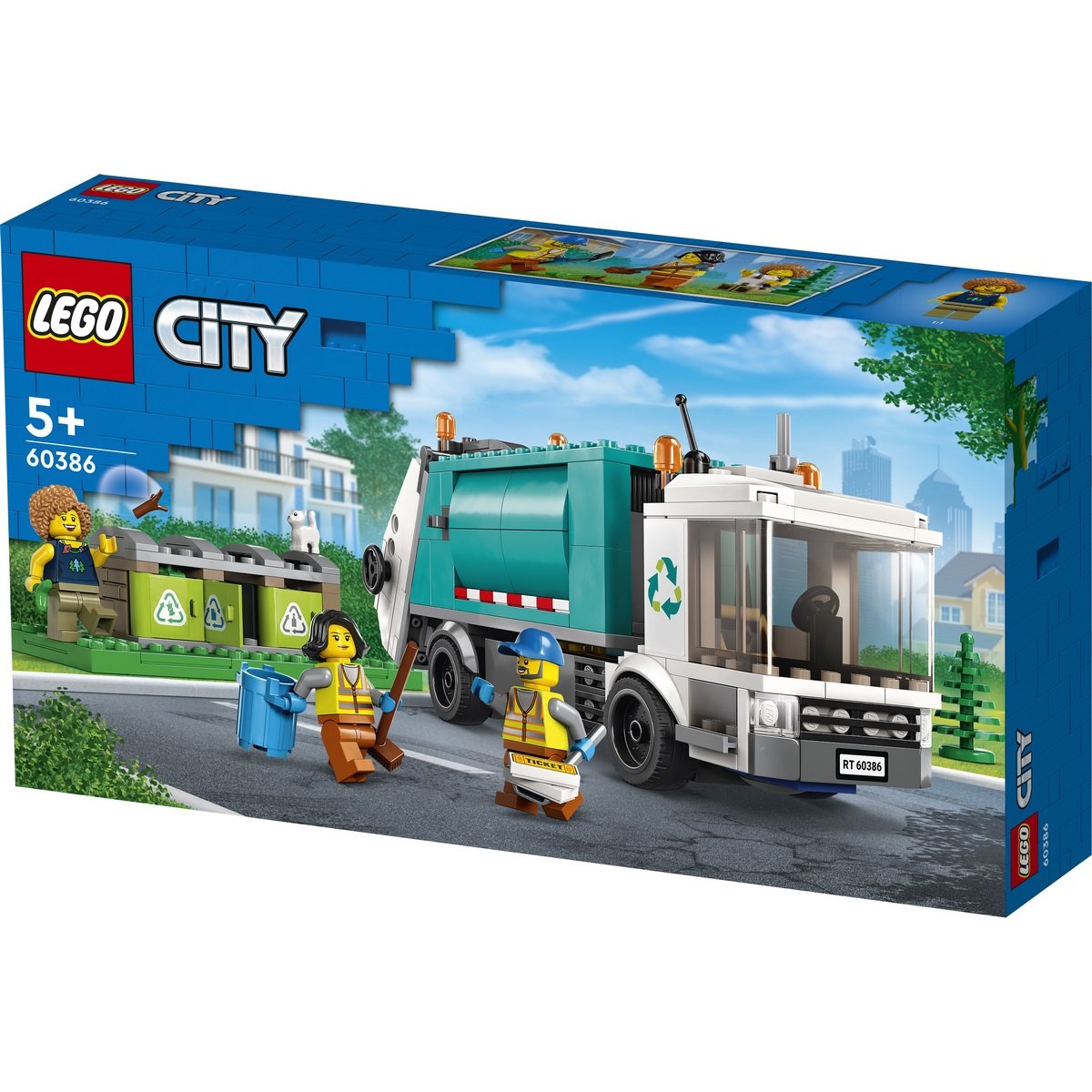Le camion de recyclage Lego City 60386