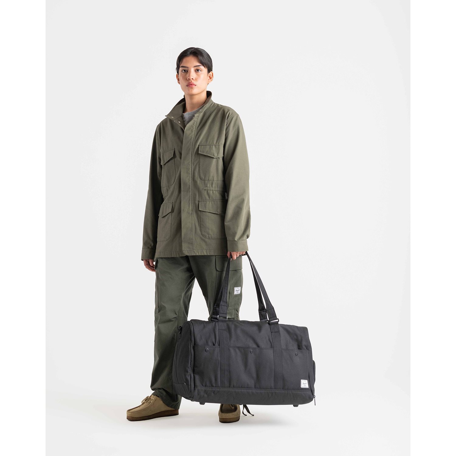 Herschel Supply Co. Bennett Duffle raven crosshatch