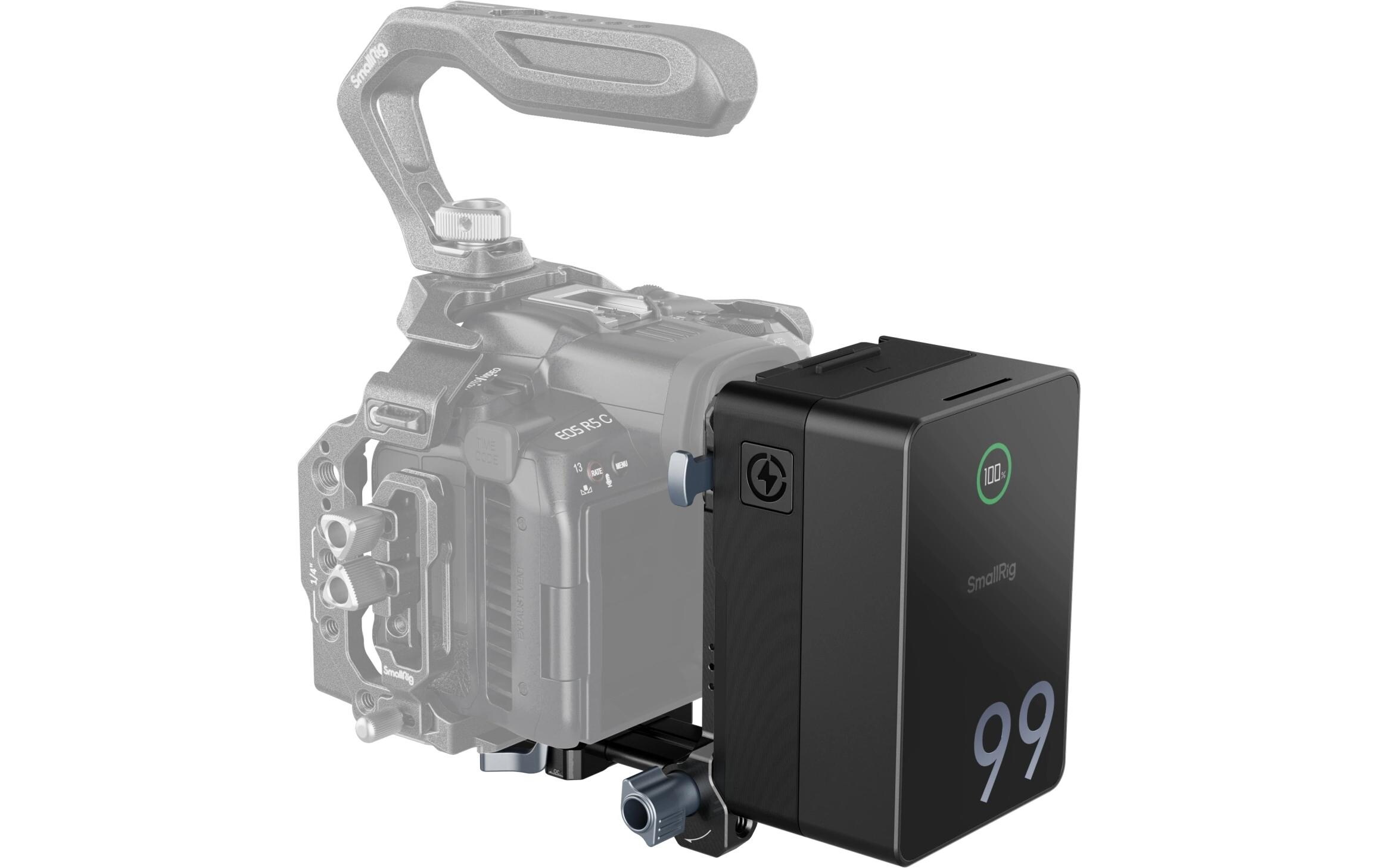 Videokamera-Akku VB99 Pro Kit V-Mount-Akkuplatte<br>V-Mount-Akku