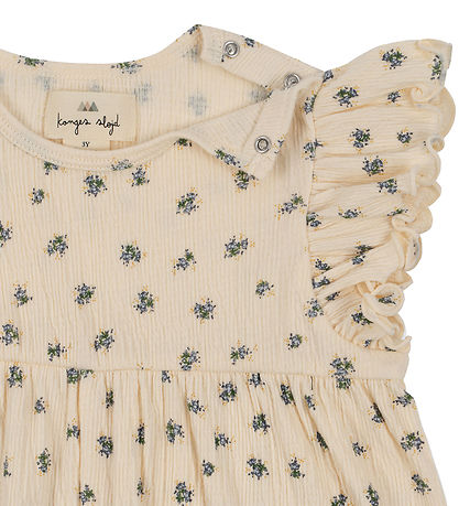 Konges Sløjd Sommerdragt - Chleo Frill - Blåomie Blue