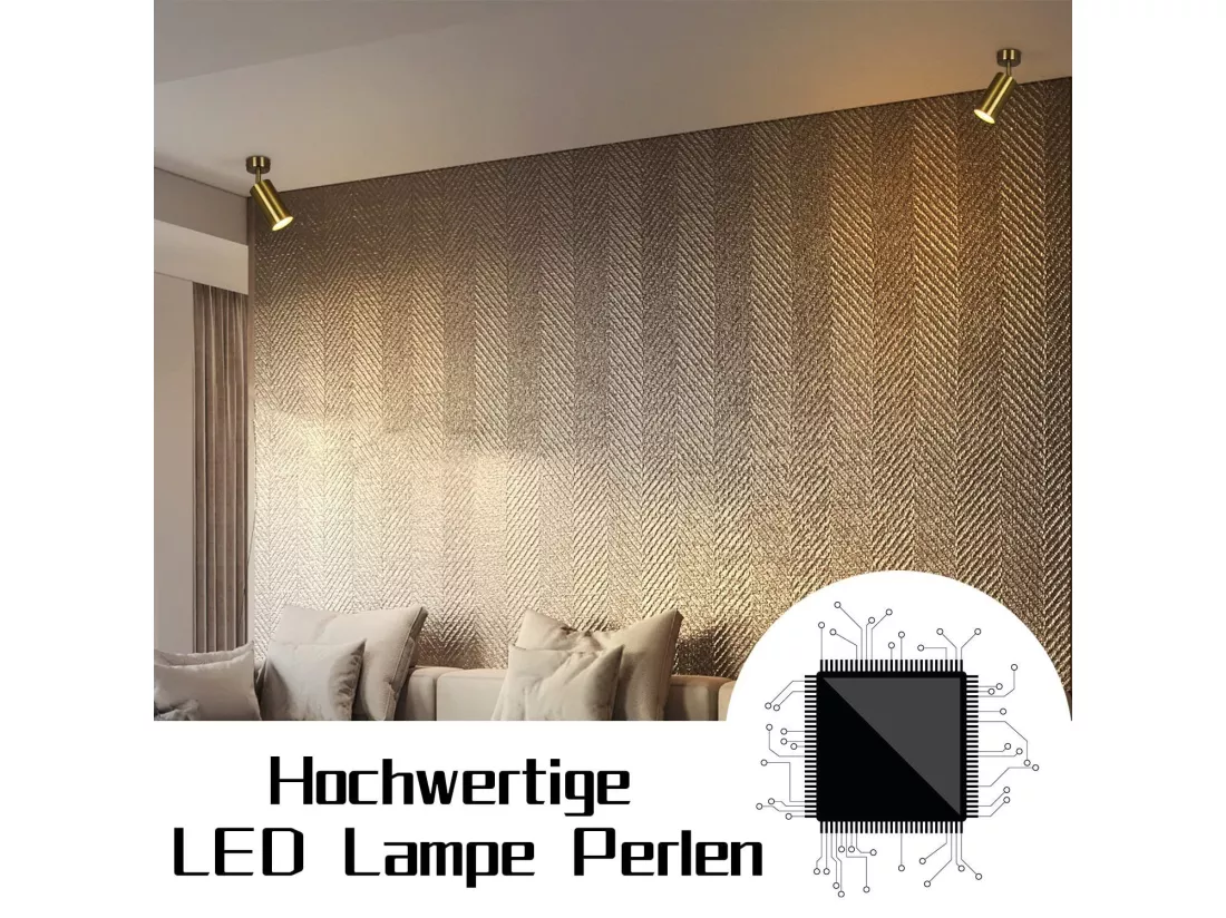NETTLIFE Lot de 10 ampoules LED GU10 blanc chaud 3W 240LM PAR16 spot encastrable angle de faisceau 120° 3000K pour cuisine plafond mur salon
