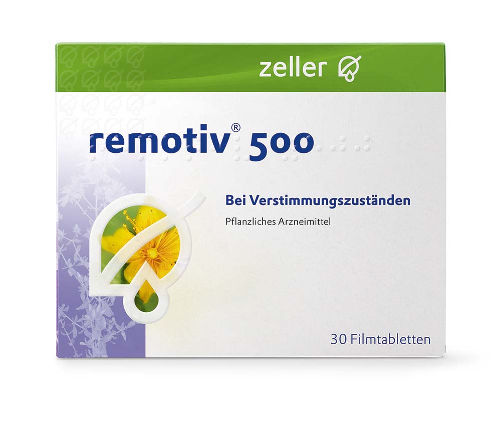 REMOTIV Filmtabl 500 mg Blist 30 Stk<br>30 Stück, Blister, Filmtablette