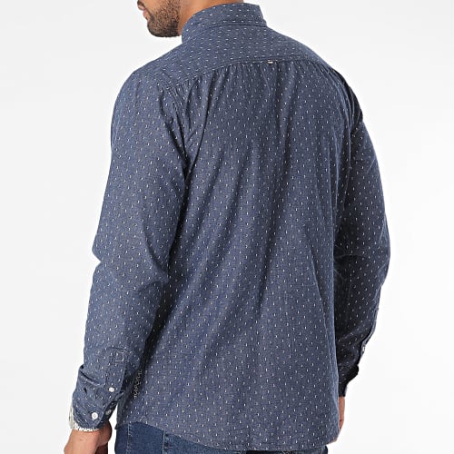 Chemise Manches Longues Charl Bleu Marine