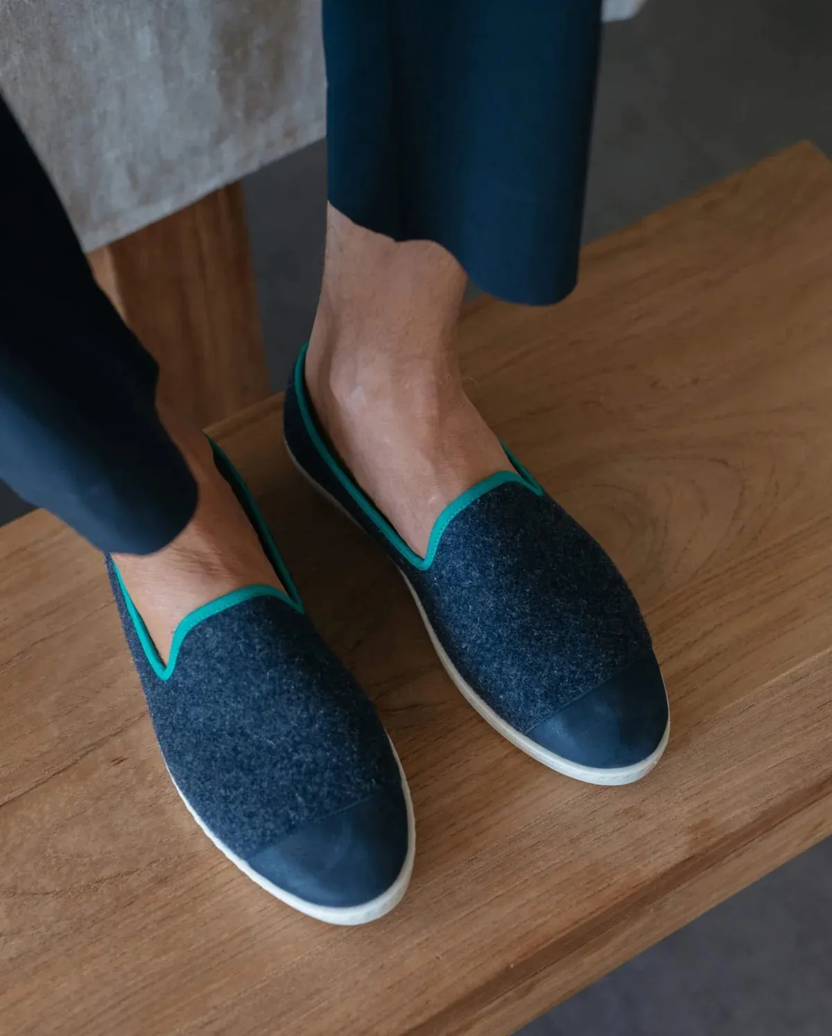 Chaussons En Laine Angarde