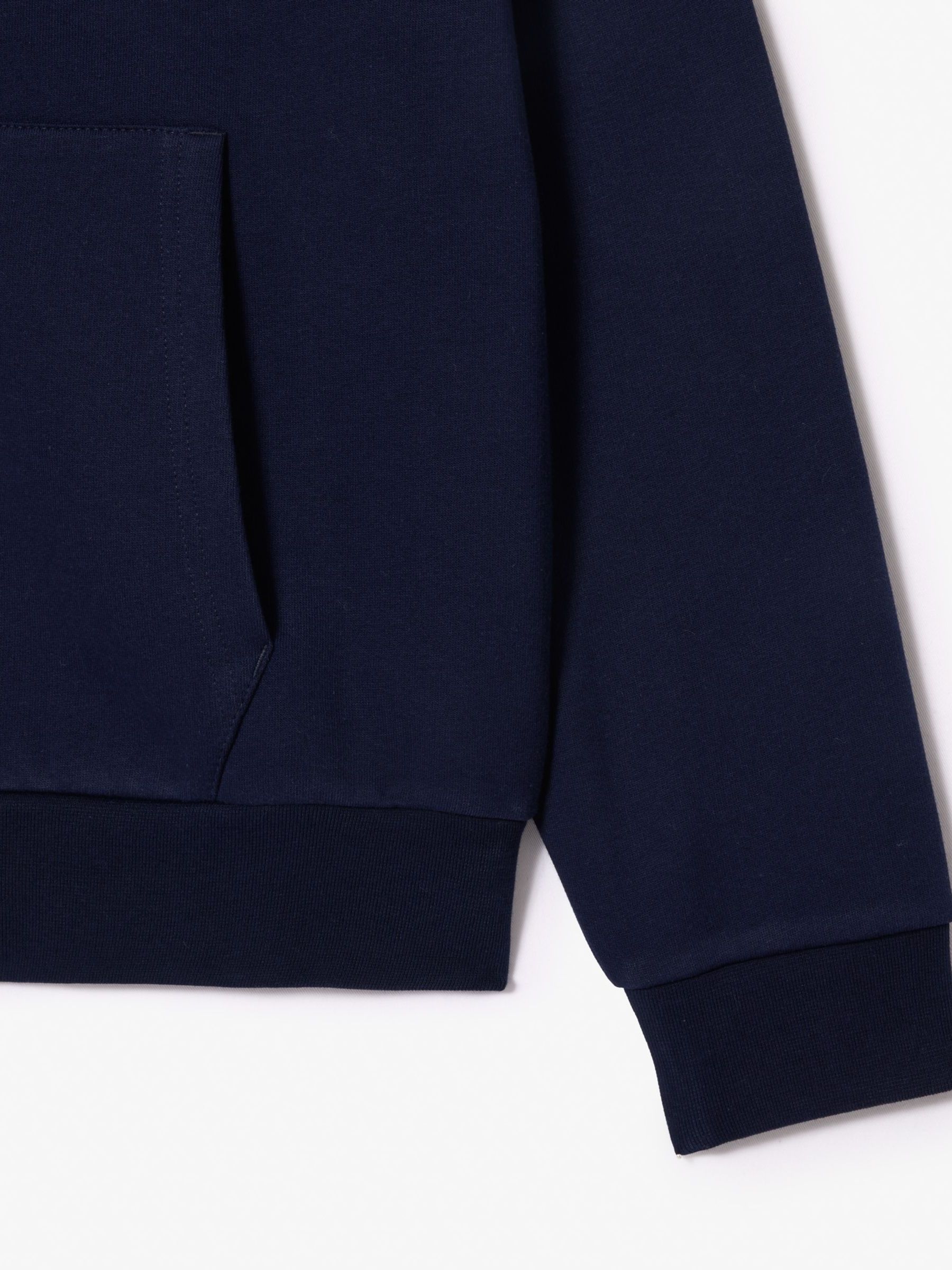 Marineblauw - Lacoste hoodie met rits