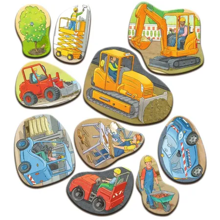 Ravensburger Mein großes Puzzle-Spielbuch: Baustelle