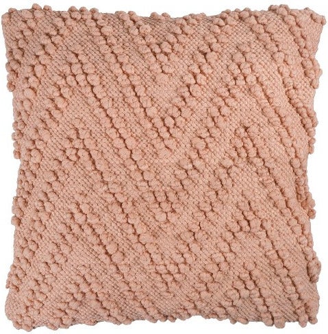 Linen & More sierkussen Ace roze 45 x 45 x 10 cm