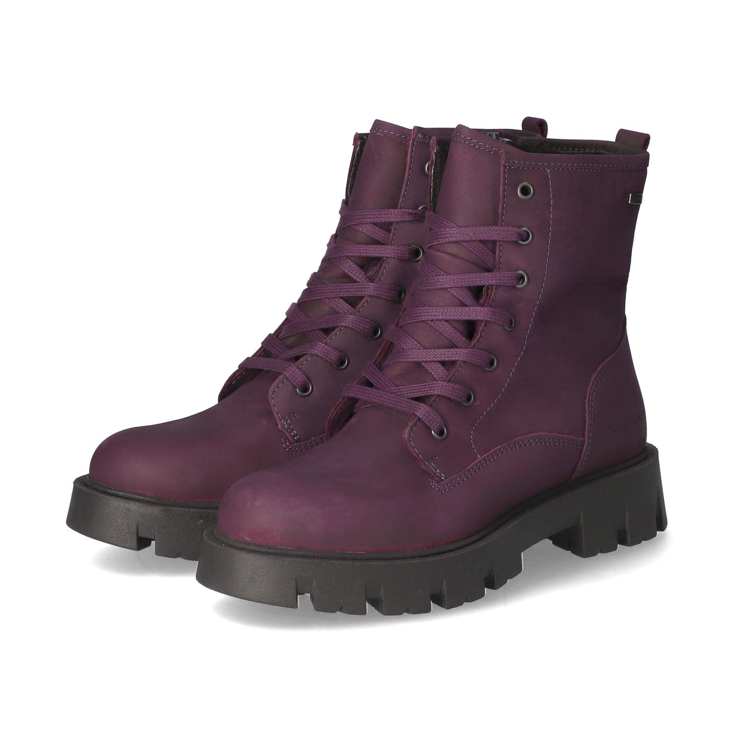 Däumling Winterstiefeletten - country aubergine
