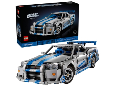 LEGO 2 Fast 2 Furious Nissan Skyline GT-R (R34) auto (42210)