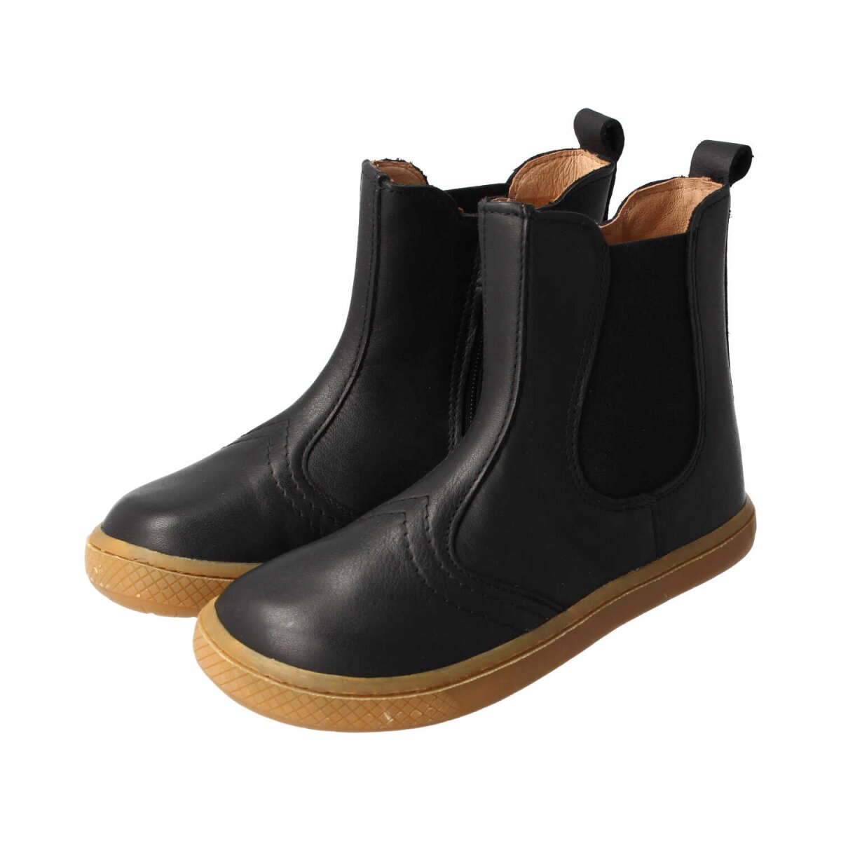 ML4110-0 black CHELSEA-CITY nappa leather zipper Weite/M
