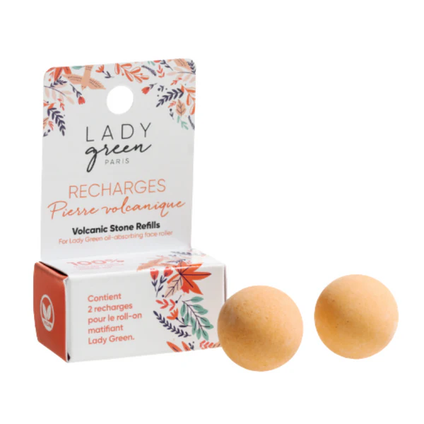 Lady Green Roll-on Matifiant Pierre Volcanique - Roll-on matifiant pierre volcanique
