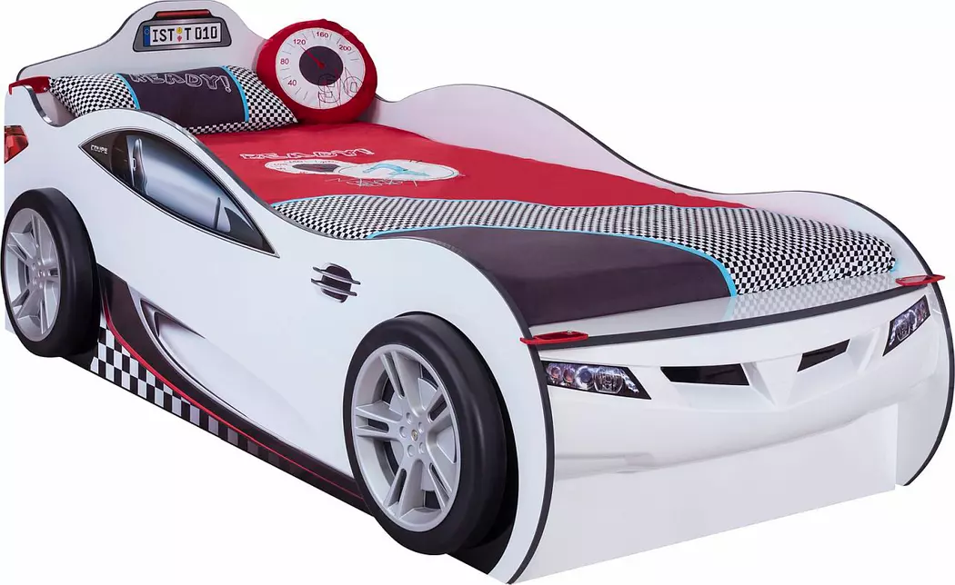 Autobett mit Ausziehbett Coupe 90 x 190 cm