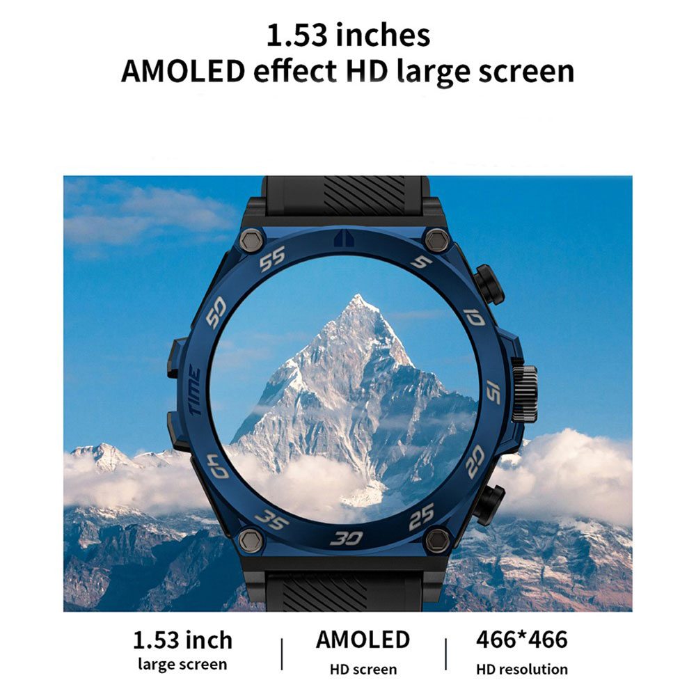 Fitness Tracker Smart Watch 1.53
