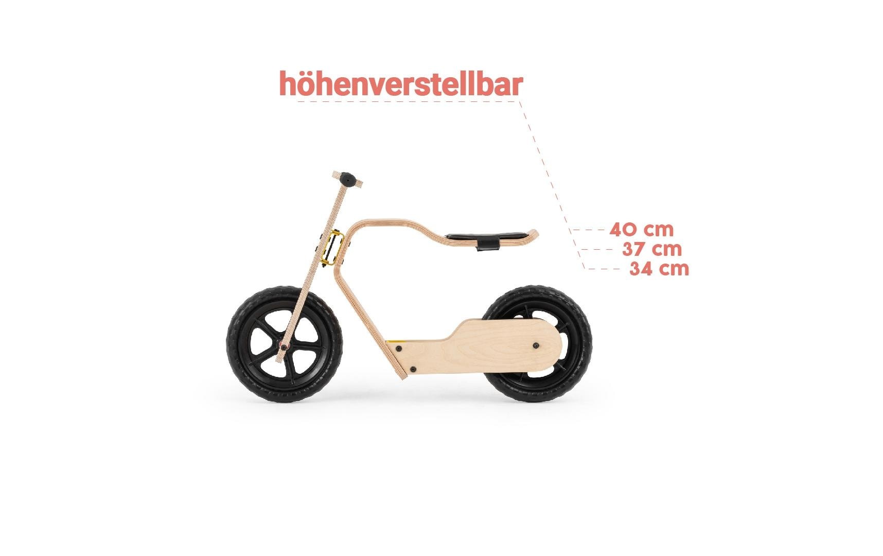 Laufrad »Mamatoyz Balance Bike« Holzart: Birke, Buche